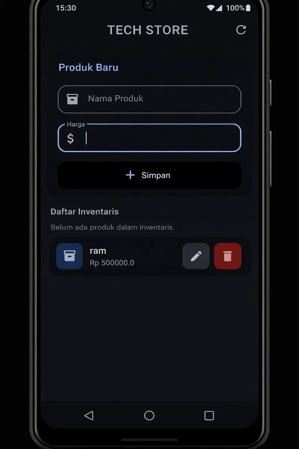 Mini Inventory App
