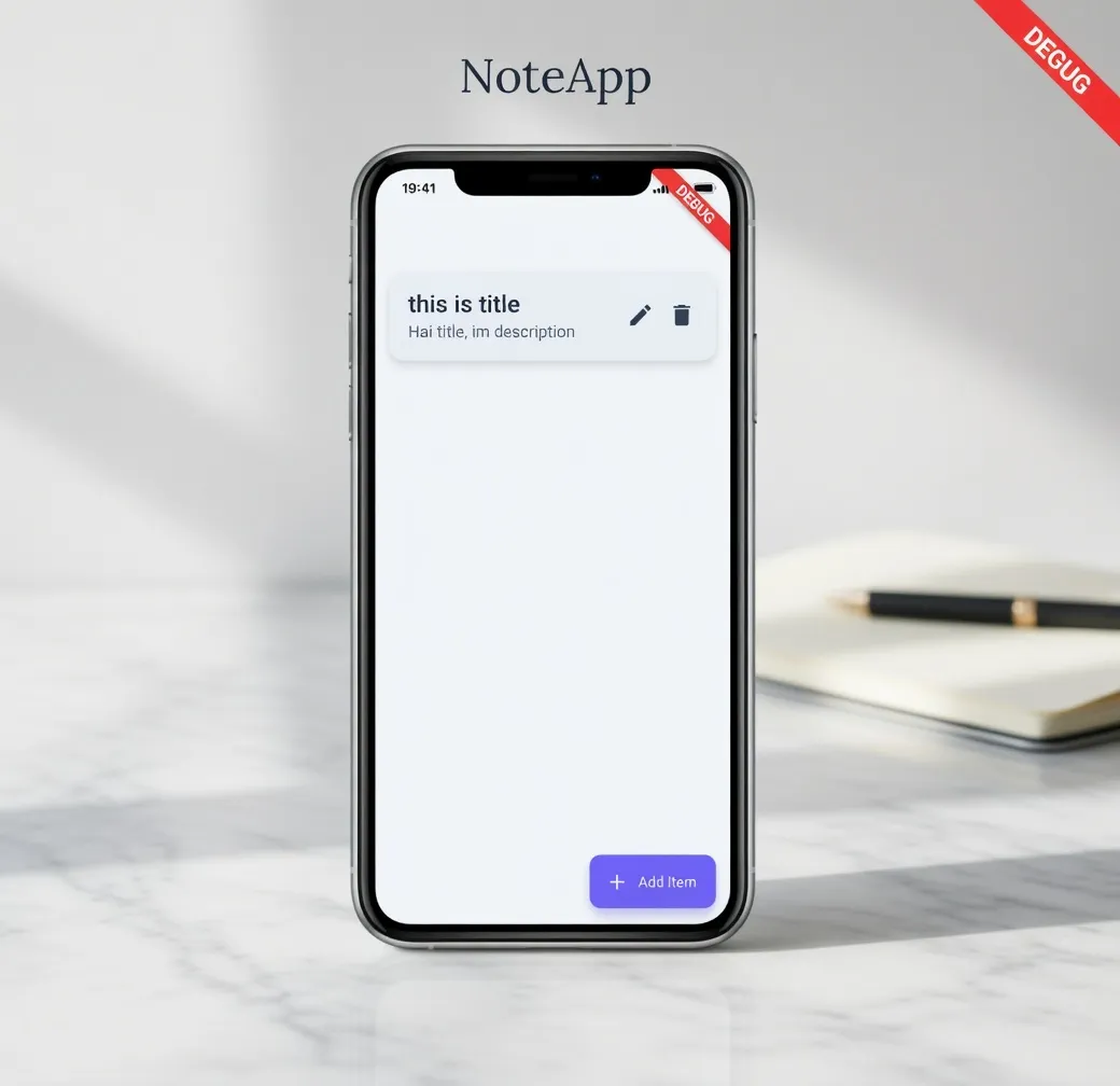 Flutter NoteApp